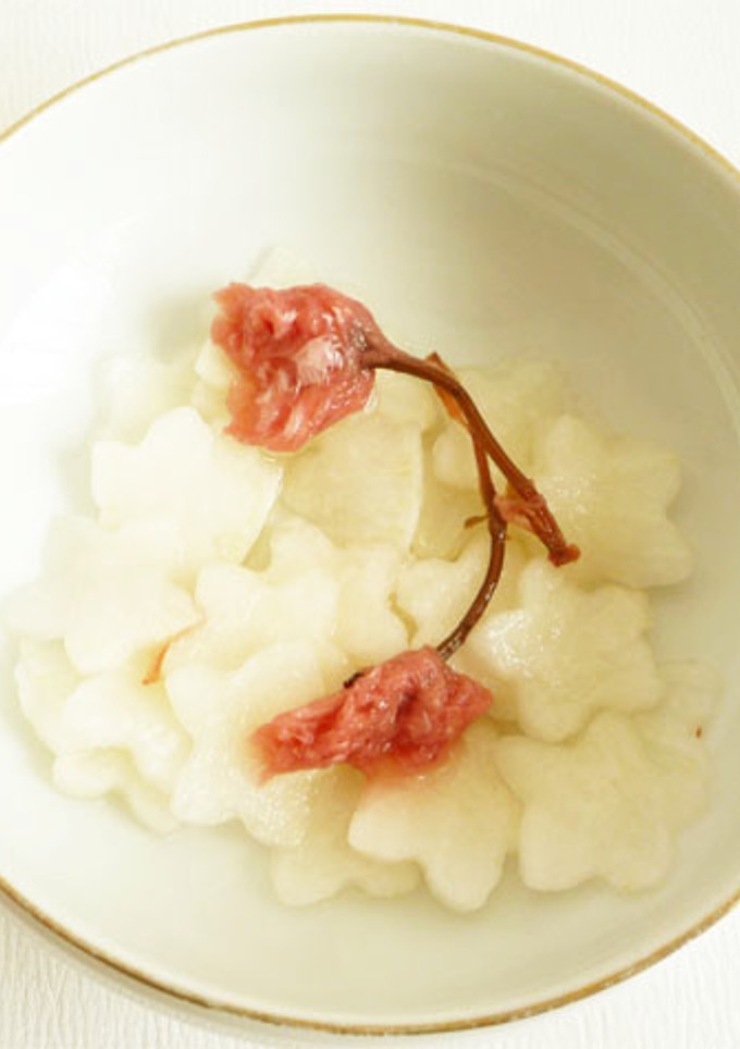 大根の桜花漬け-レシピのメイン写真