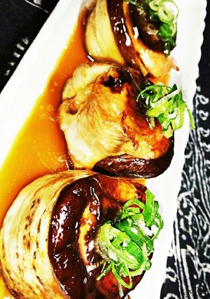 茄子と豚肉のロール照り焼き❣-レシピのメイン写真