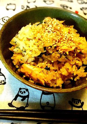 鯖缶の炊き込みごはん-レシピのメイン写真