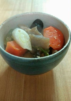 【簡単・時短】圧力鍋　もつ煮込み-レシピのメイン写真