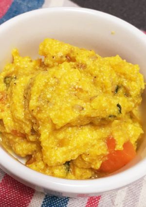 レンジで簡単 かぼちゃの白和え-レシピのメイン写真