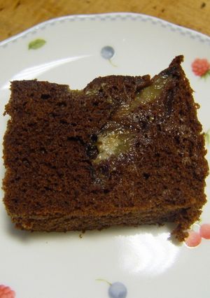 イチジク入りココアとコーヒーのケーキ-レシピのメイン写真