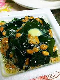 酢生姜わかめ納豆-レシピのメイン写真