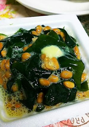 酢生姜わかめ納豆-レシピのメイン写真