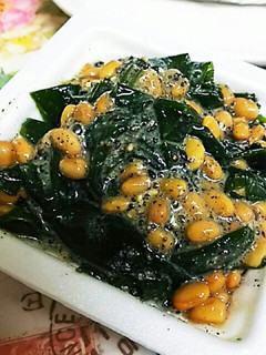 生姜入り⭐胡麻わかめ納豆-レシピのメイン写真