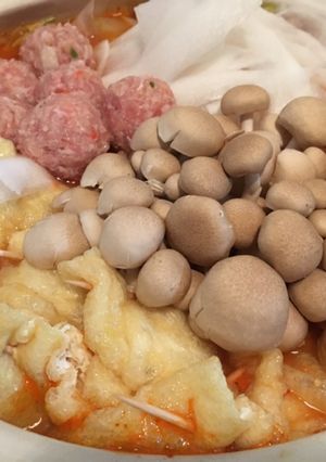 ●韓国風●鶏団子鍋-レシピのメイン写真