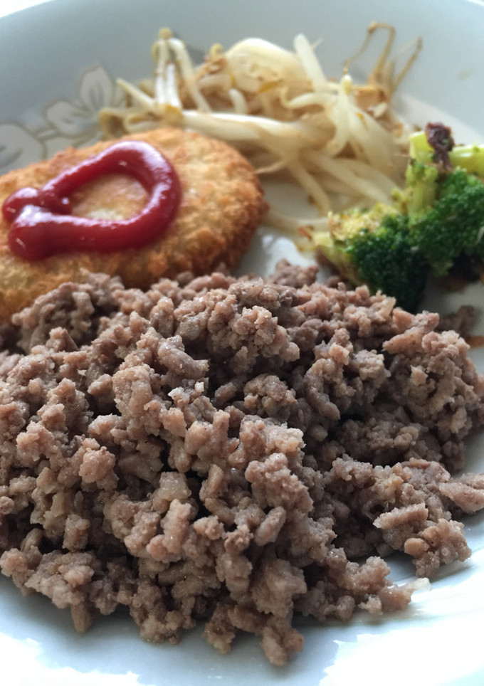簡単☆豚挽肉炒め(●´ω｀●)-レシピのメイン写真