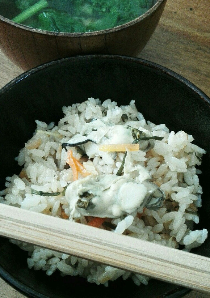 炊飯器で簡単牡蠣ごはん-レシピのメイン写真