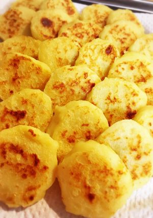 さつまいもと豆腐のおやき★離乳食後期-レシピのメイン写真