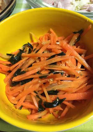 にんじんとわかめのサラダ-レシピのメイン写真