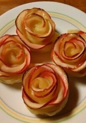 薔薇のアップルパイ-レシピのメイン写真