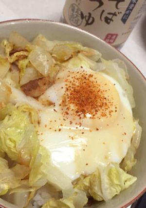 白菜すごもり卵丼-レシピのメイン写真