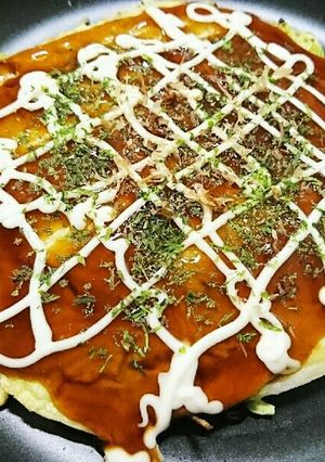 もやし入りお好み焼き-レシピのメイン写真