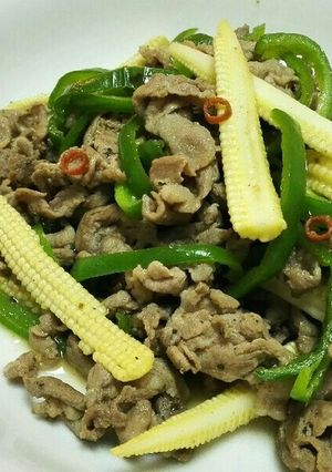 ラム肉deスパイス&ハーブ炒め♪-レシピのメイン写真