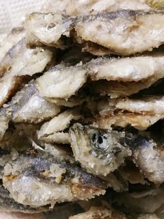 簡単、豆アジの唐揚げ-レシピのメイン写真
