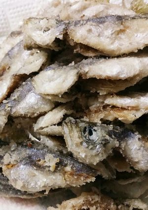 簡単、豆アジの唐揚げ-レシピのメイン写真