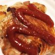 冷凍ご飯で肉巻きおにぎり