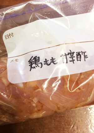 【お肉冷凍シリーズ③】鶏モモ肉の甘辛酢-レシピのメイン写真