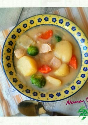 甘酒豆乳シチュー-レシピのメイン写真