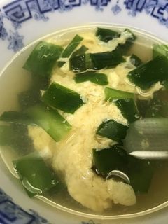 ニラ玉スープ-レシピのメイン写真