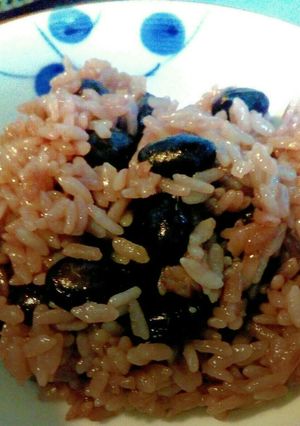 ふっくら黒豆ごはん(時短)-レシピのメイン写真