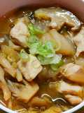 簡単！鶏ささみと白菜の和風煮＊ポン酢風味