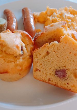 大豆粉チーズマフィン★1個糖質3.9g★-レシピのメイン写真