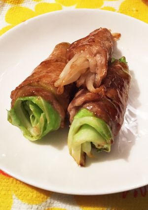 肉巻き野菜*節約、時短、簡単に*-レシピのメイン写真