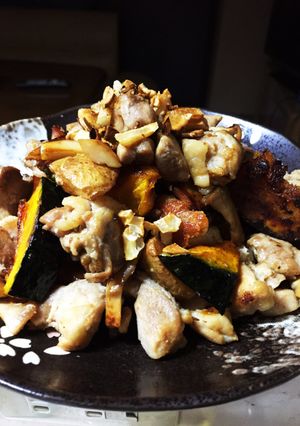 鶏肉と野菜のニンニク炒め-レシピのメイン写真
