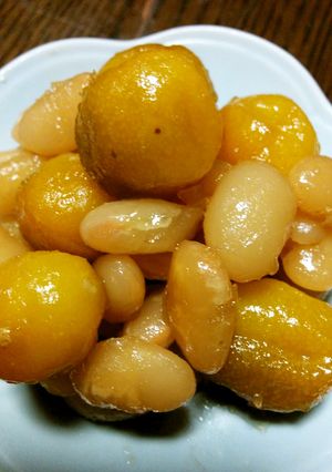 白いんげんと金柑の甘煮-レシピのメイン写真