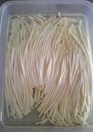乾麺を生麺風に変えるゆで方-レシピのメイン写真