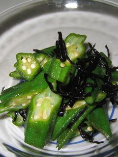 オクラの塩昆布あえ-レシピのメイン写真