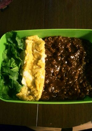 キーマカレー弁当★部活-レシピのメイン写真