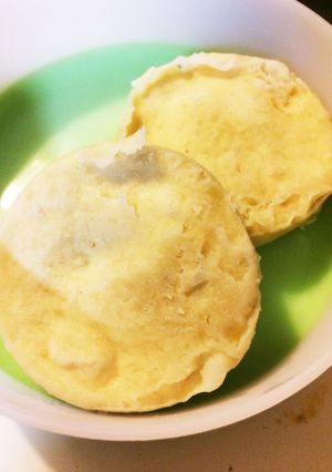 レンジで米粉のバナナ蒸しパン-レシピのメイン写真