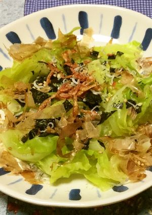 茹でキャベツの☆薬味色々のせ-レシピのメイン写真