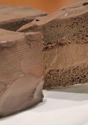 チョコレートケーキ　ガナッシュサンド-レシピのメイン写真