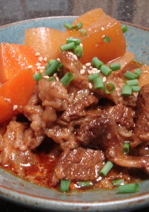 焼肉店の味◎ピリ辛コラーゲン牛すじ煮♪-レシピのメイン写真