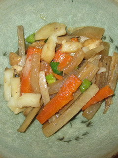 根菜づくしの炒め物-レシピのメイン写真