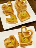 ハートのスイートポテトパイ♥アップルパイ