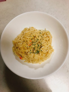 フリーズドライで切り干し大根パスタ風-レシピのメイン写真