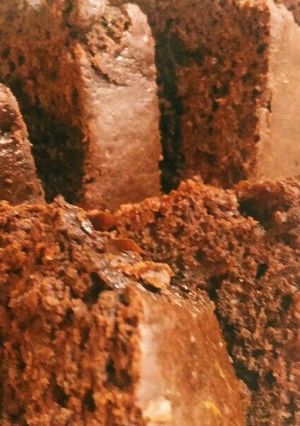簡単！ノンオイルの酒粕チョコケーキ♪-レシピのメイン写真