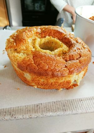 りんごのシフォンケーキ-レシピのメイン写真