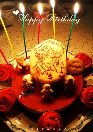 誕生日は大好きなプリンケーキでお祝い-レシピのメイン写真