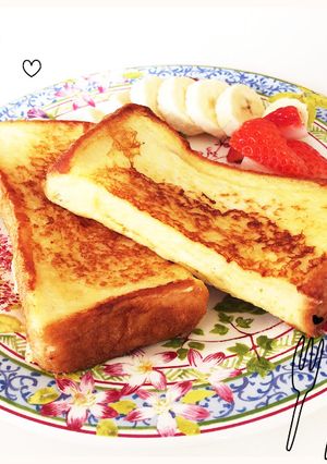 簡単！食パンでフレンチトースト-レシピのメイン写真