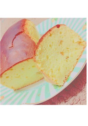 簡単！フワフワ！りんご入りパウンドケーキ-レシピのメイン写真