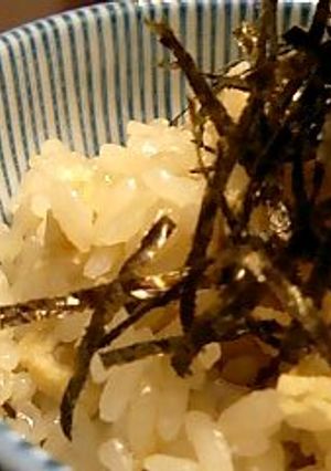 貧乏マイタケご飯-レシピのメイン写真