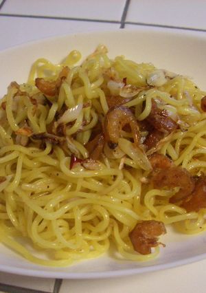 干し海老と白ねぎの焼きそば-レシピのメイン写真