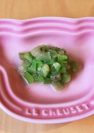 きゅうりとナスの胡麻和え★離乳食後期-レシピのメイン写真