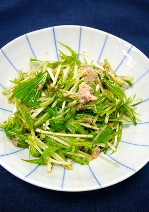 中性脂肪対策！たっぷりサバ水菜-レシピのメイン写真