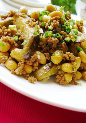 麻婆大豆茄子-レシピのメイン写真